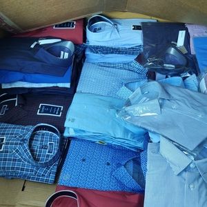 Lots of 10 long sleeve shirts Name Brand, NEW.
